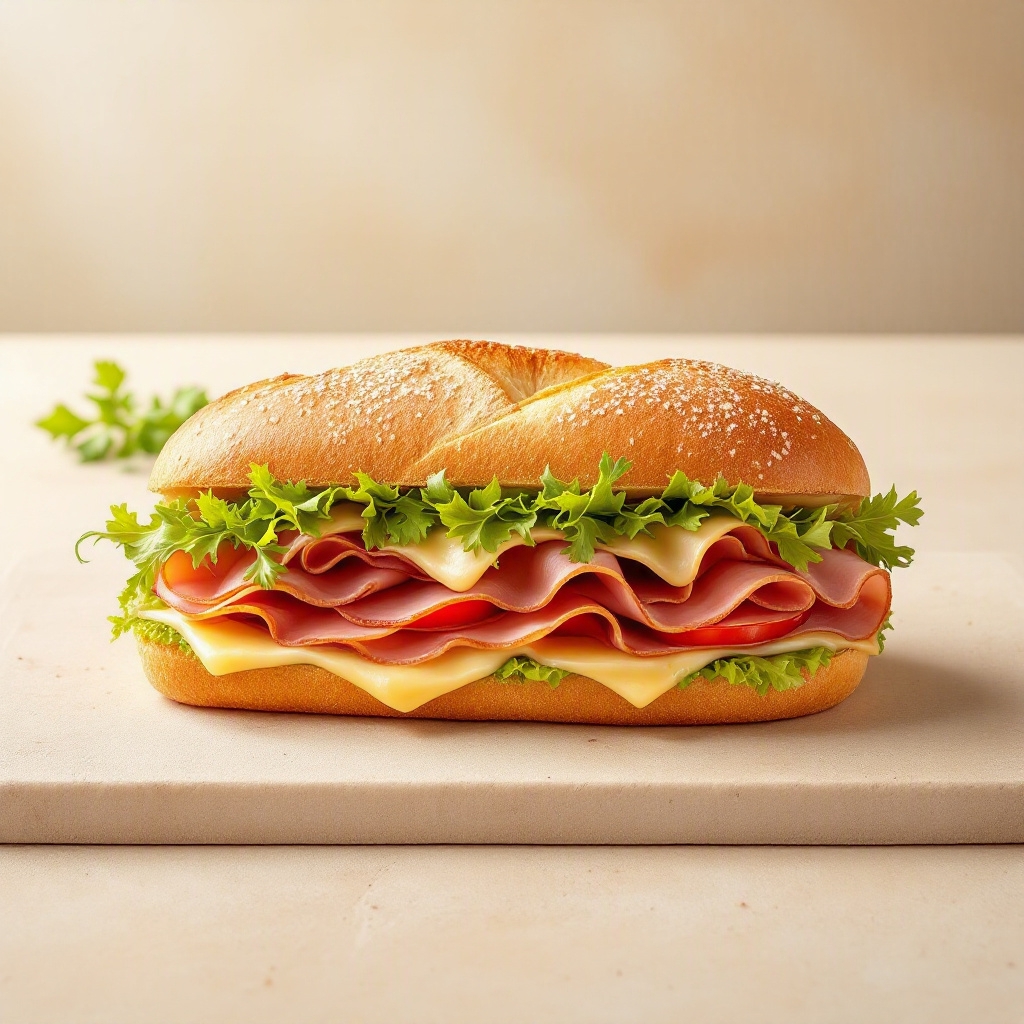Panino Prosciutto Cotto e Fontina