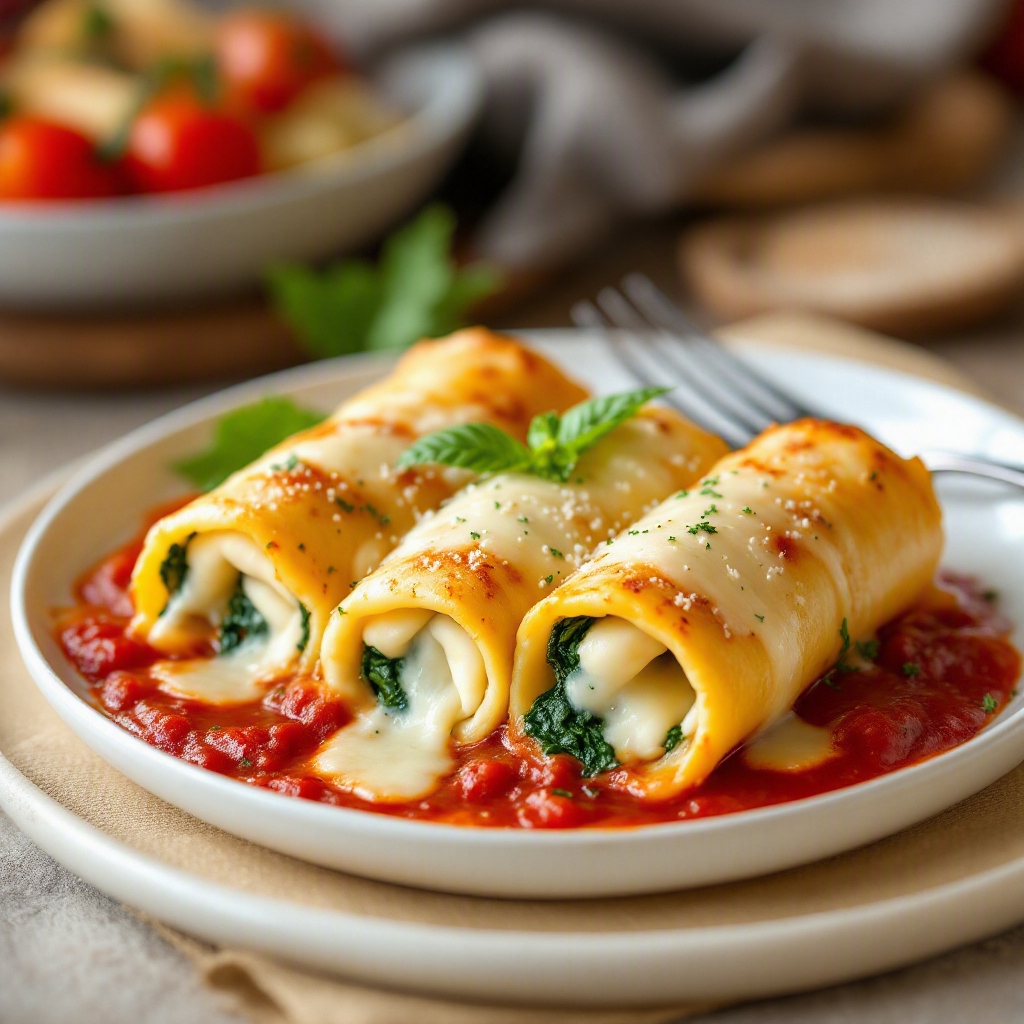 Cannelloni Ricotta e Spinaci