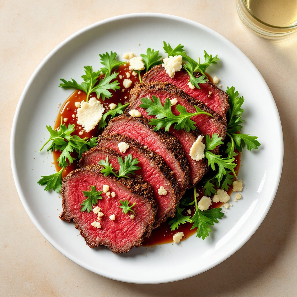 Roast Beef con Rucola e Grana